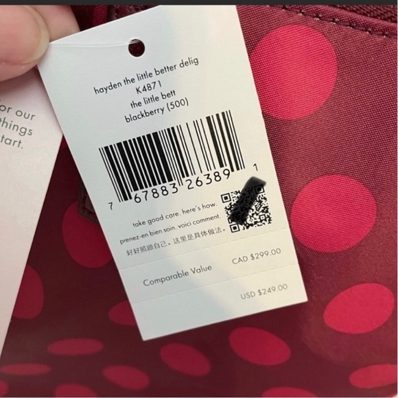 Kate Spade hayden top zip tote - Picture 9 of 13